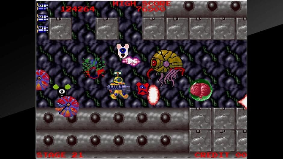 Скриншот 10 из Arcade Archives: Baraduke 2