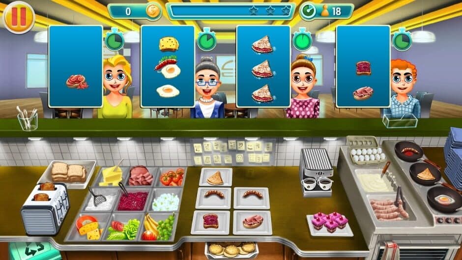 Скриншот 1 из Cooking Arena: Breakfast Bar Tycoon