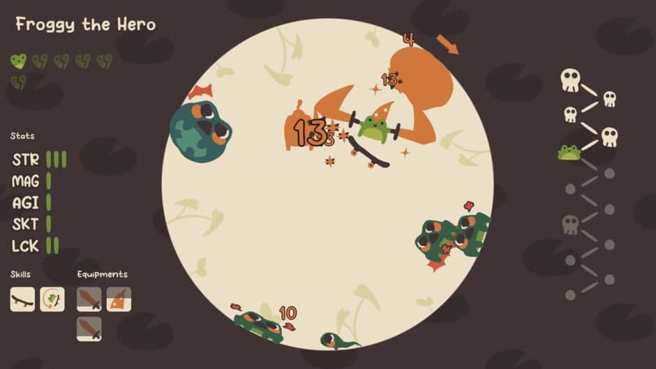Скриншот 1 из Froggy's Battle