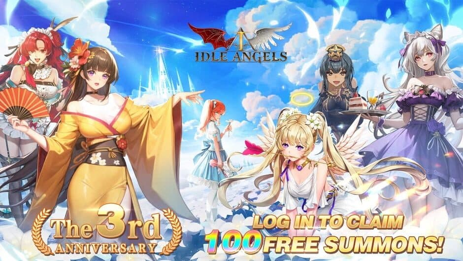 Скриншот 1 из Idle Angels: Realm of Goddess