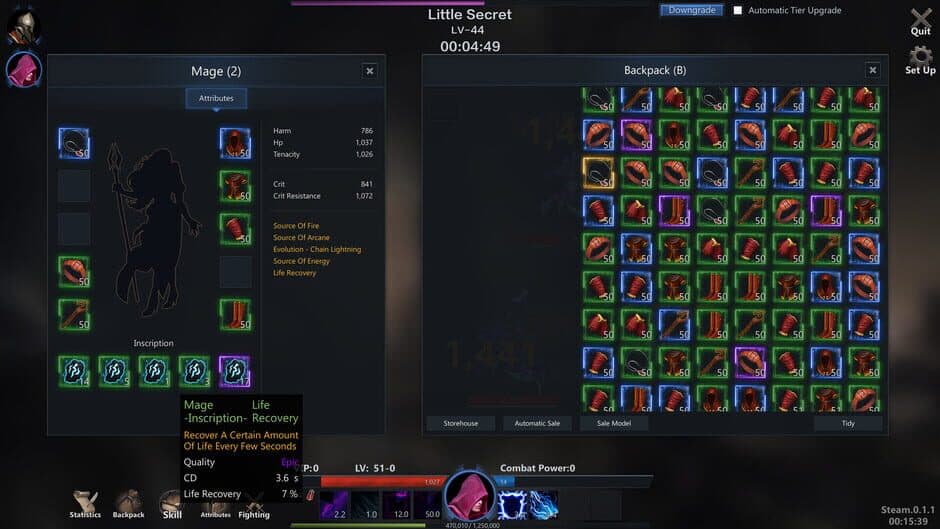 Скриншот 1 из Idle Build RPG