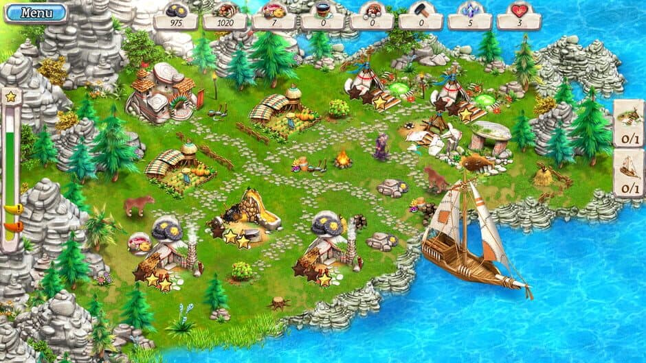 Скриншот 4 из Cavemen Tales: Collector's Edition