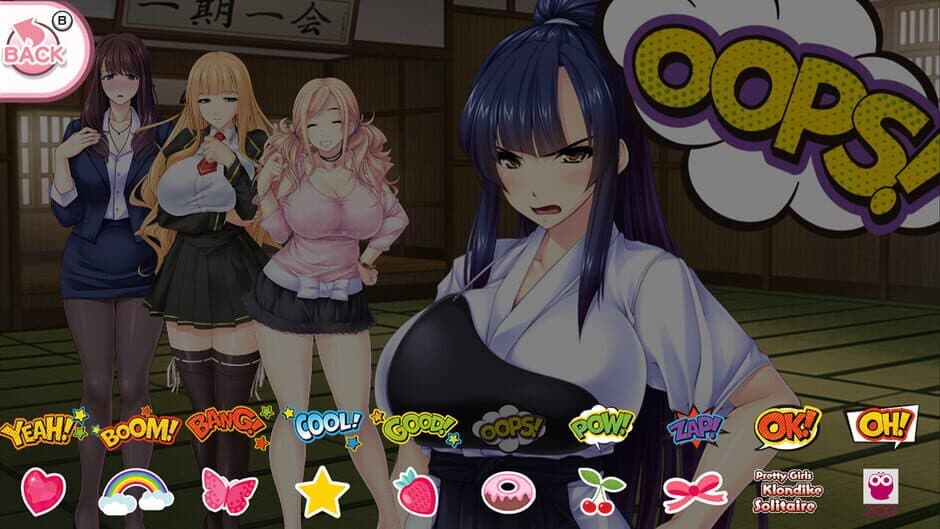 Скриншот 11 из Pretty Girls Klondike Solitaire Plus