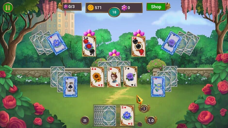 Скриншот 3 из Solitaire Quest: Garden Story
