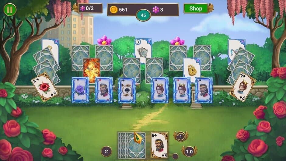 Скриншот 4 из Solitaire Quest: Garden Story