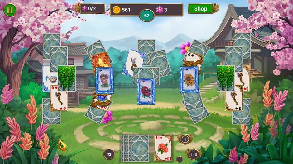 Скриншот 5 из Solitaire Quest: Garden Story