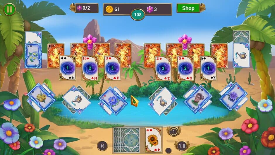Скриншот 6 из Solitaire Quest: Garden Story