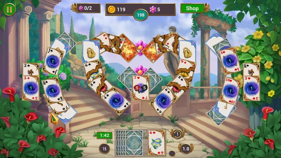 Скриншот 10 из Solitaire Quest: Garden Story