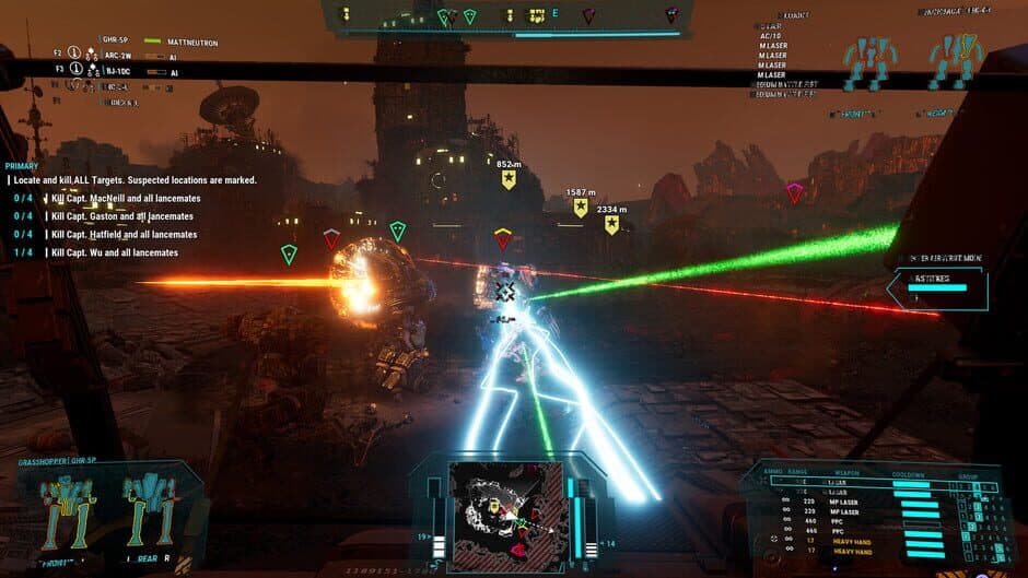 Скриншот 4 из MechWarrior 5: Mercenaries - The Dragon's Gambit