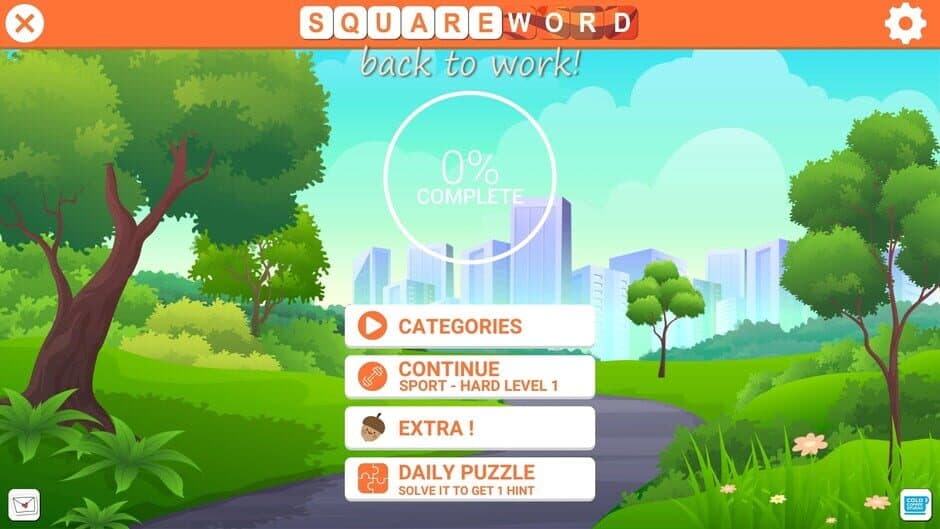 Скриншот 2 из Square Word: Back to Work