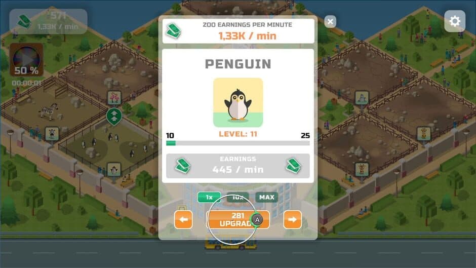 Скриншот 5 из Idle Zoo Park
