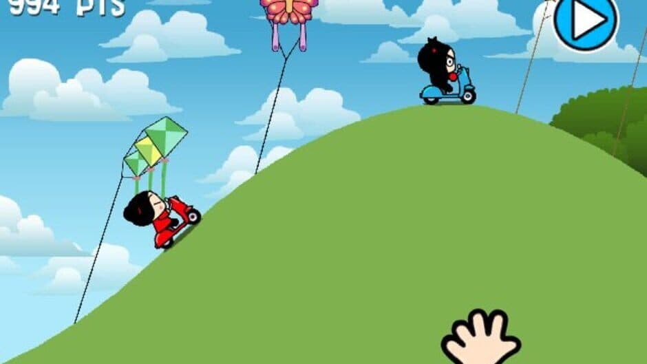 Скриншот 3 из Pucca's Kisses Game