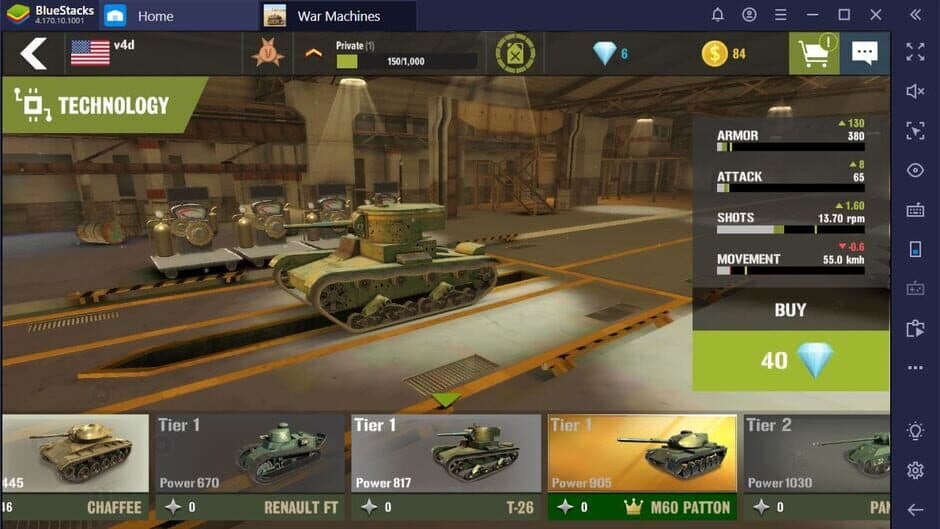 Скриншот 4 из War Machines: Tanks Battle Game