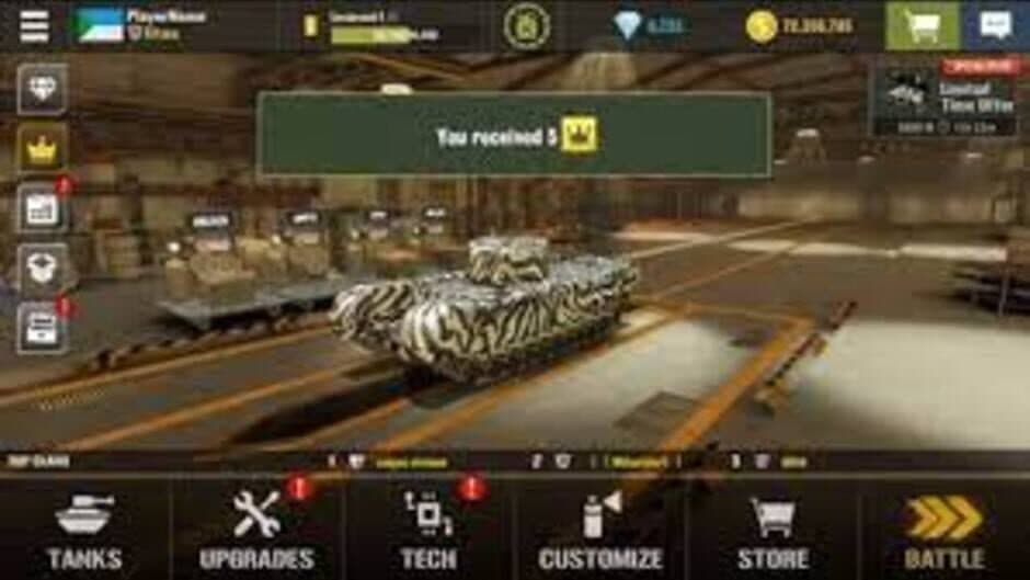 Скриншот 5 из War Machines: Tanks Battle Game