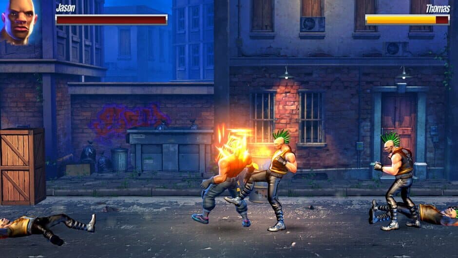 Скриншот 4 из Mortal Street Fighter
