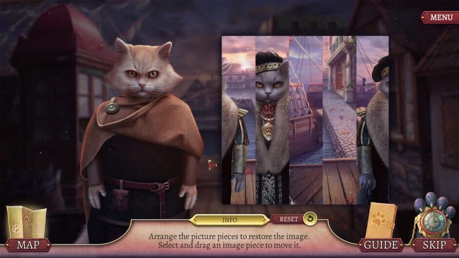 Скриншот 2 из Knight Cats: Leaves on the Road