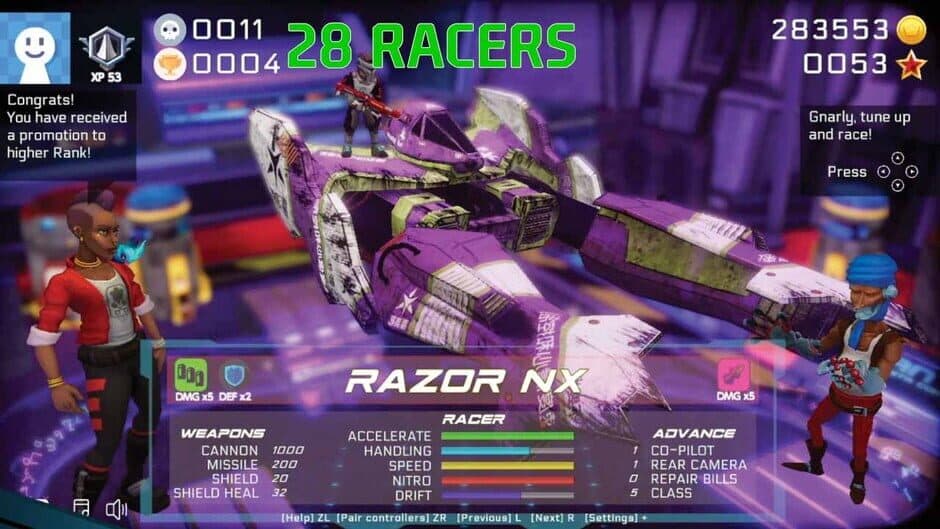 Скриншот 1 из Ace Antigravity Combat Racing