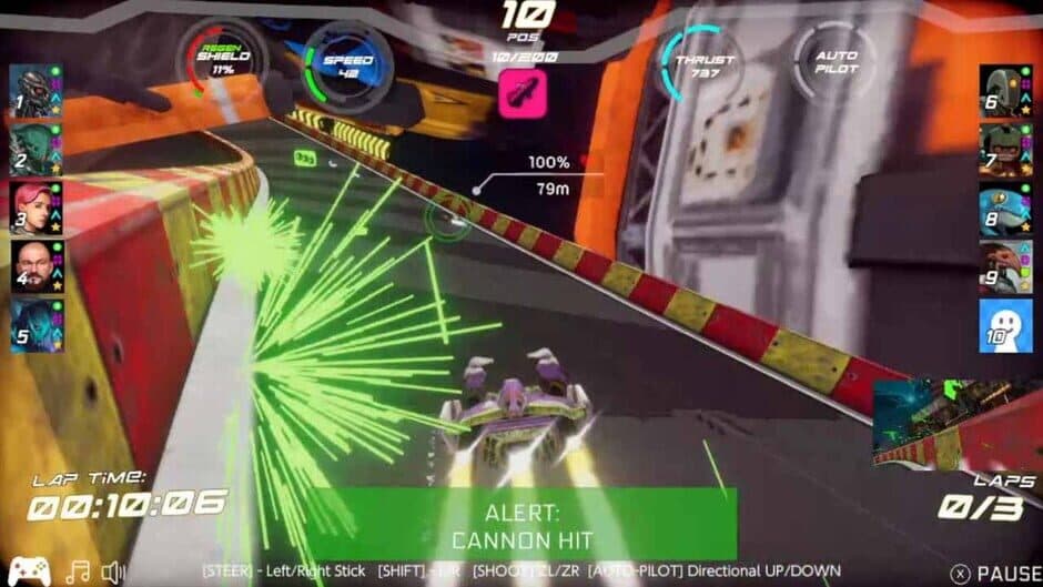 Скриншот 3 из Ace Antigravity Combat Racing