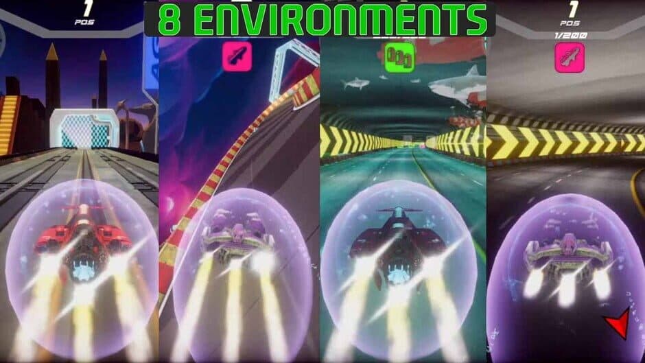 Скриншот 5 из Ace Antigravity Combat Racing