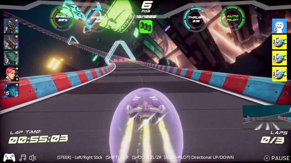 Скриншот 6 из Ace Antigravity Combat Racing