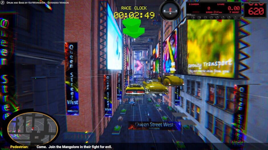 Скриншот 1 из Mile High Taxi: Race Mode
