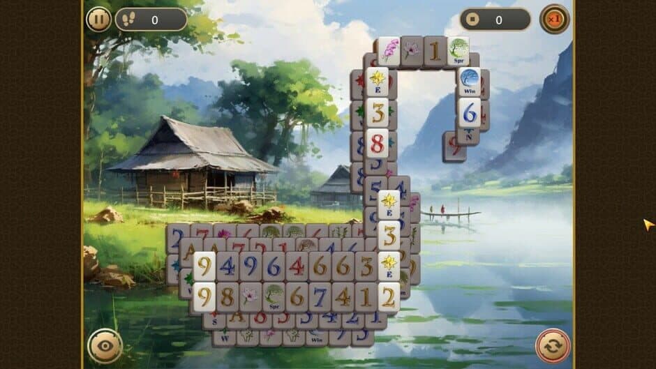 Скриншот 1 из Greatest Dynasties Mahjong