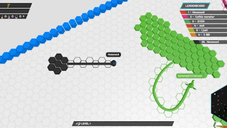 Скриншот 1 из Hexanaut.io