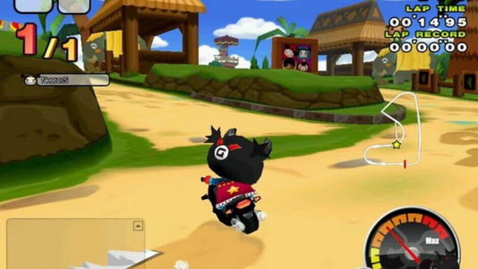 Скриншот 2 из Pucca Racing: World Bike Tour