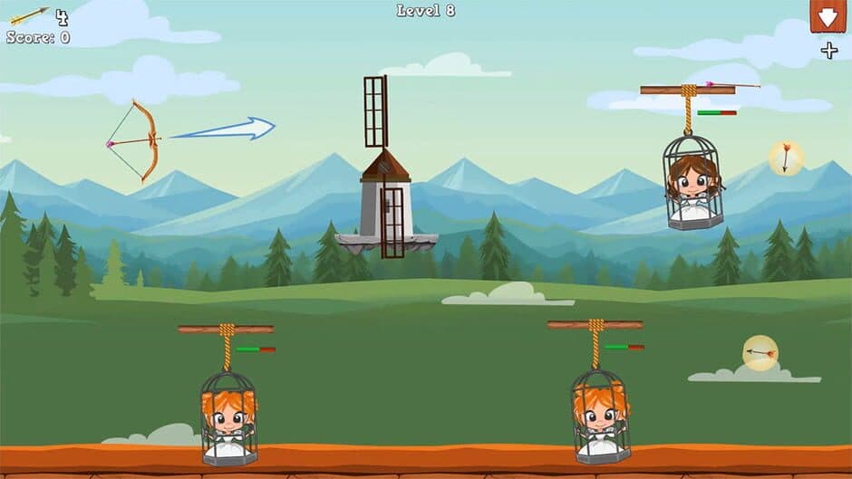 Скриншот 4 из Brave Bow Archer: Princess Rescue Simulator!