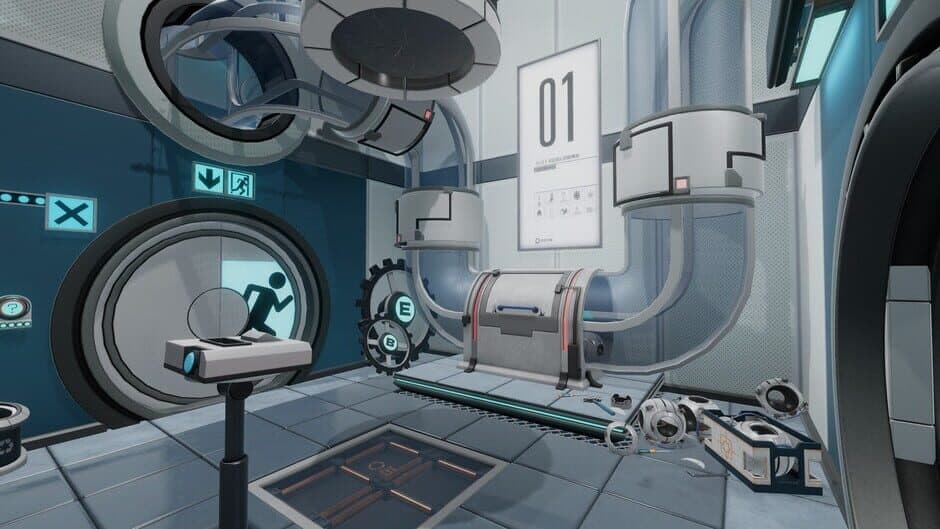 Скриншот 1 из Escape Simulator: Portal Escape Chamber