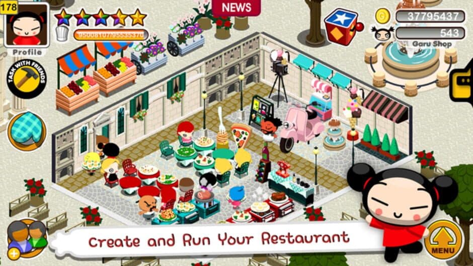 Скриншот 1 из Pucca's Restaurant