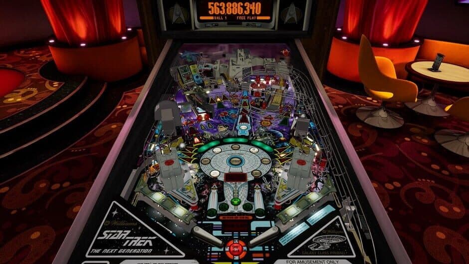 Скриншот 1 из Pinball FX: Williams Pinball - Star Trek: The Next Generation
