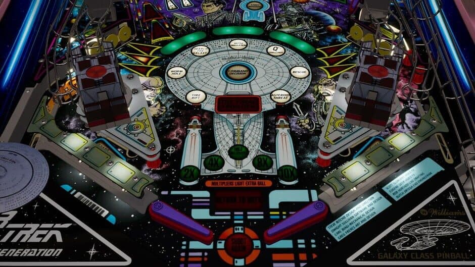 Скриншот 2 из Pinball FX: Williams Pinball - Star Trek: The Next Generation