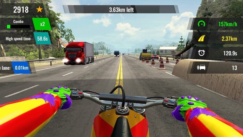 Скриншот 3 из Moto Rush GT: Extended Edition