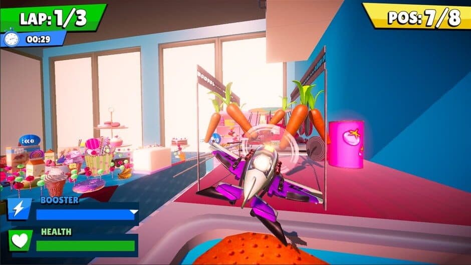 Скриншот 11 из Airplane Race Simulator 2 Player Game