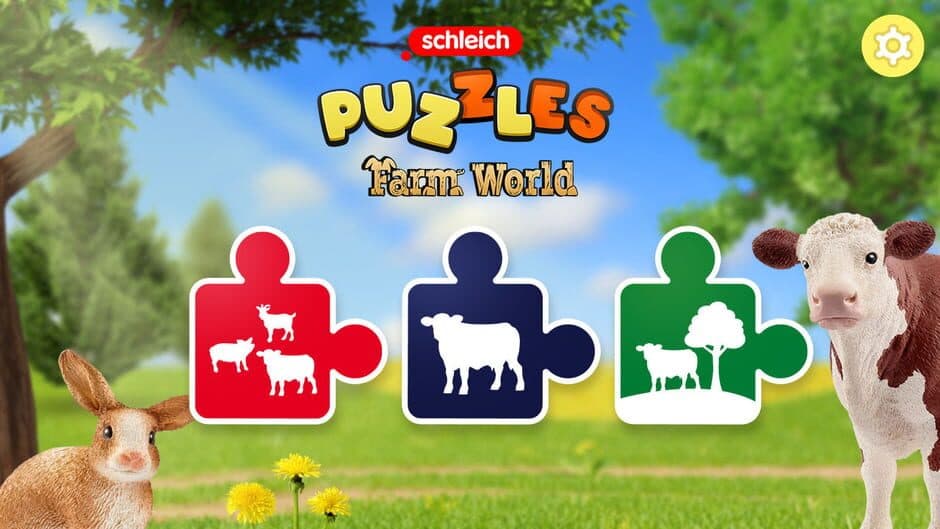 Скриншот 1 из Schleich Puzzles: Farm World