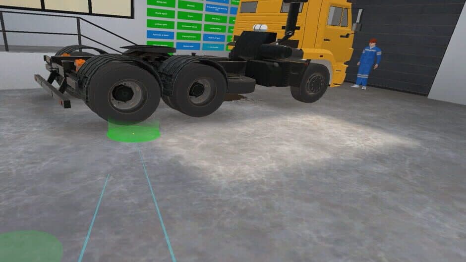 Скриншот 2 из Truck Preparation For Driving VR Training