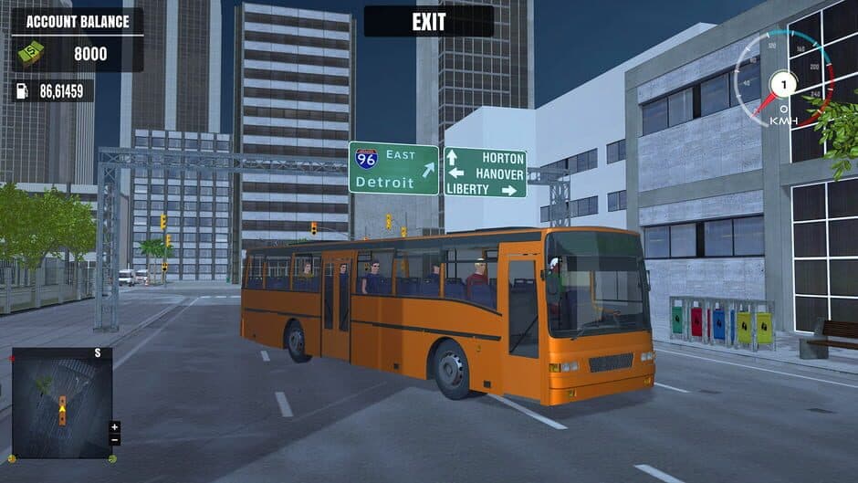 Скриншот 4 из Extreme Bus Driver 2024