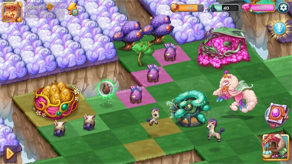 Скриншот 2 из Merge Adventure: Magic Dragons