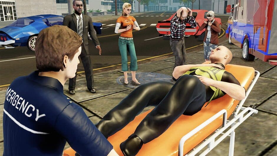 Скриншот 5 из Rescue Team 911 Simulator: Ambulance, Police, Firefighter