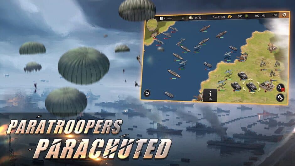 Скриншот 3 из World War 2: WW2 Strategy Games