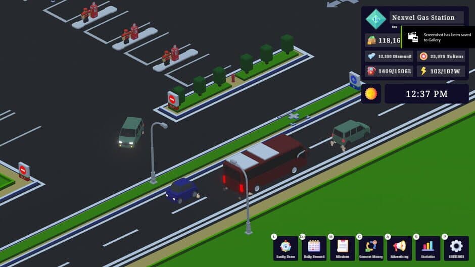 Скриншот 4 из Gas Station Tycoon