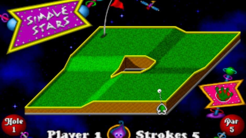 Скриншот 6 из Fuzzy's World of Miniature Space Golf