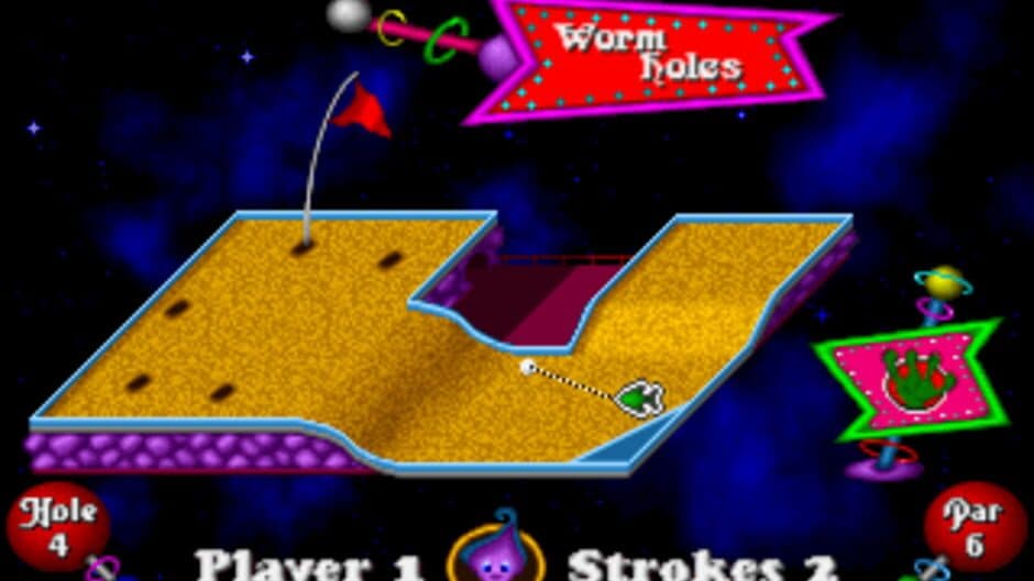 Скриншот 10 из Fuzzy's World of Miniature Space Golf