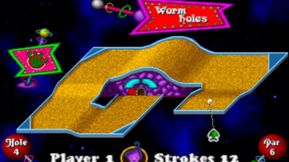 Скриншот 3 из Fuzzy's World of Miniature Space Golf