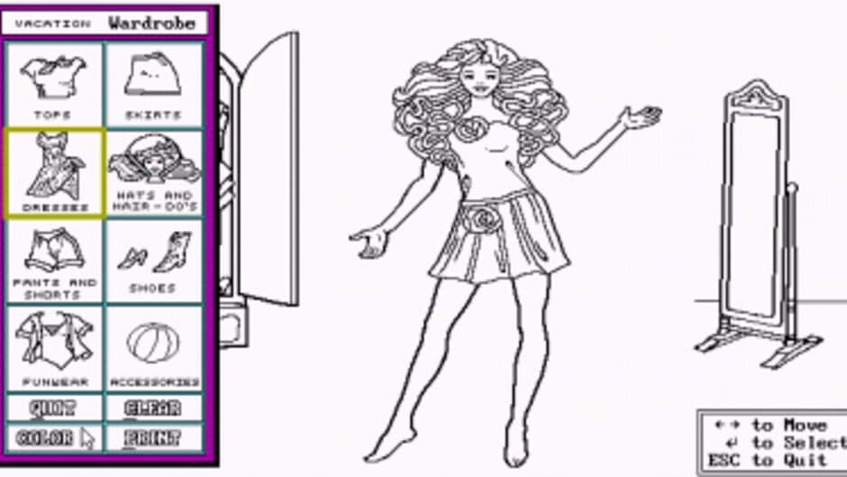 Скриншот 3 из Barbie PC Fashion Design & Color