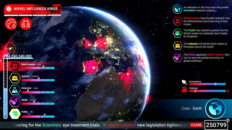 Скриншот 1 из Project Planet: Earth Vs. Humanity