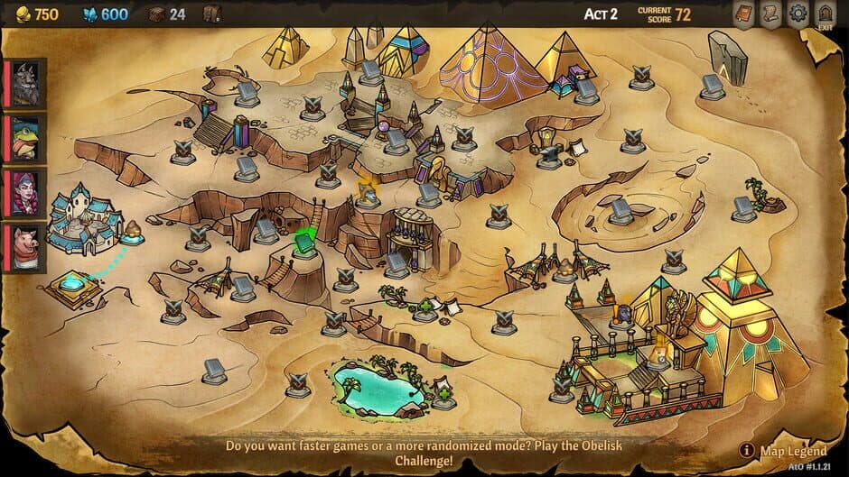 Скриншот 3 из Across The Obelisk: Sands of Ulminin