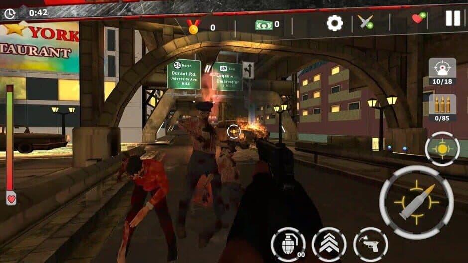 Скриншот 2 из Zombie Survivor: Undead City Attack