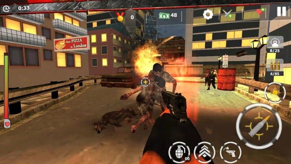 Скриншот 3 из Zombie Survivor: Undead City Attack